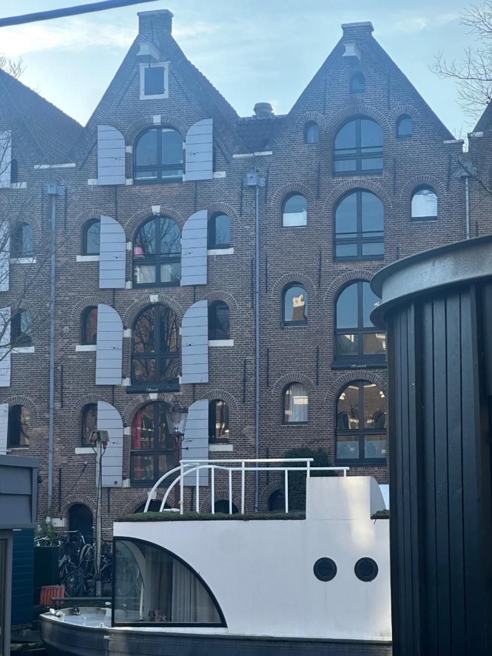 Houseboat Bnb The Floating Nest Amsterdam Exterior foto