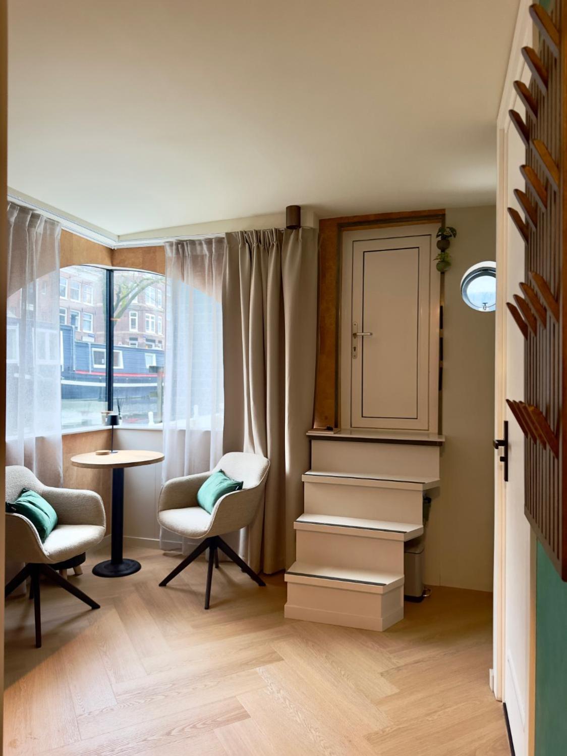 Houseboat Bnb The Floating Nest Amsterdam Exterior foto